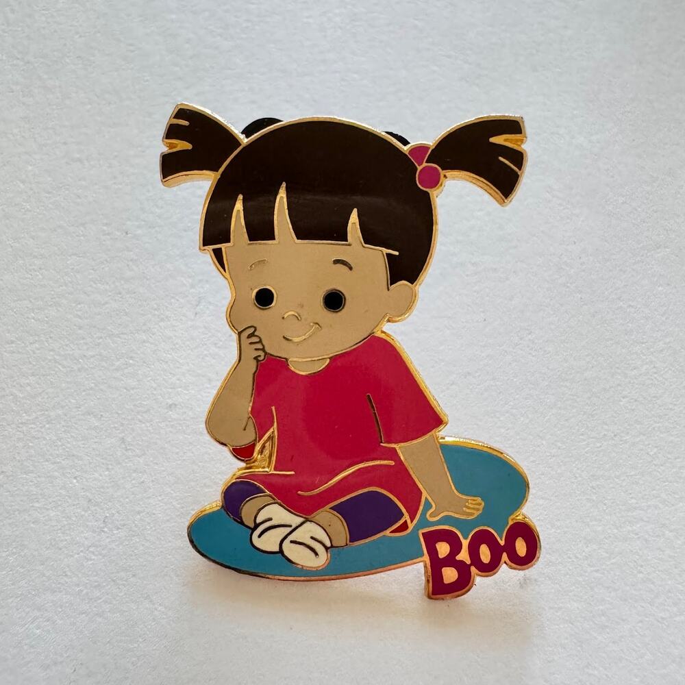Disney Pixar Boo Sitting Monsters Inc Pin 2003